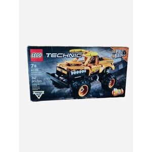 LEGO New Technic Monster Jam El Toro Loco 247 Pieces 2022 42135 Truck Orange